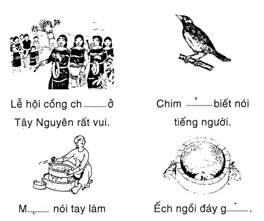 Vở bài tập Tiếng Việt lớp 1 Bài: Luỹ tre | Hay nhất Giải VBT Tiếng Việt 1