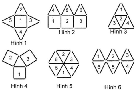 Vở bài tập Toán lớp 1 Bài 4: Hình Tam Giác | Hay nhất Giải VBT Toán 1