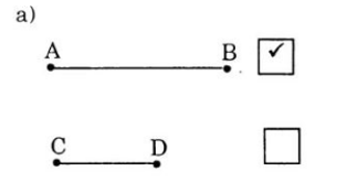 Vở bài tập Toán lớp 1 Bài 67: Độ dài đoạn thẳng | Hay nhất Giải VBT Toán 1