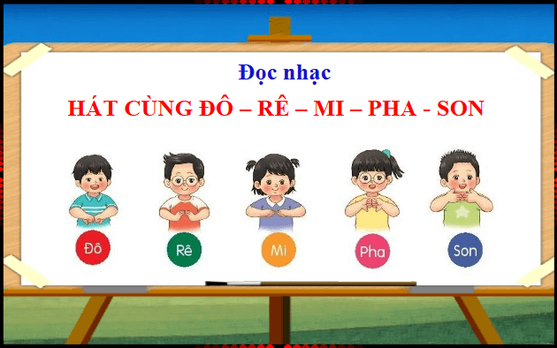 Giáo án điện tử Âm nhạc lớp 1 Kết nối tri thức Đọc nhạc: Hát cùng Đô - Rê - Mi | PPT Âm nhạc 1