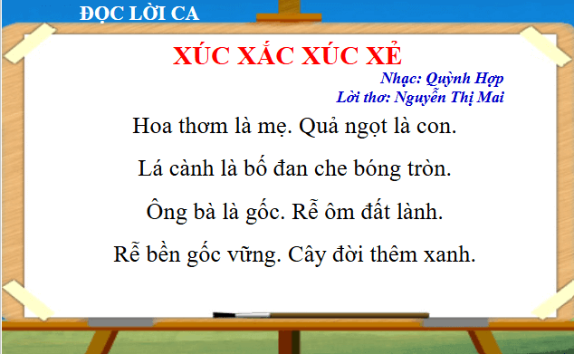 Giáo án điện tử Âm nhạc lớp 1 Kết nối tri thức Hát: Cây gia đình | PPT Âm nhạc 1