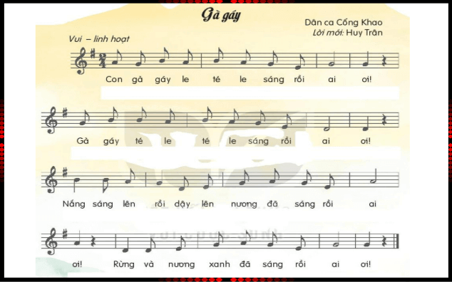 Giáo án điện tử Âm nhạc lớp 1 Kết nối tri thức Nghe nhạc: Bài hát Lí cây bông | PPT Âm nhạc 1