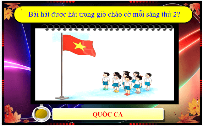 Giáo án điện tử Âm nhạc lớp 1 Kết nối tri thức Nghe nhạc: Bài hát Quốc ca | PPT Âm nhạc 1