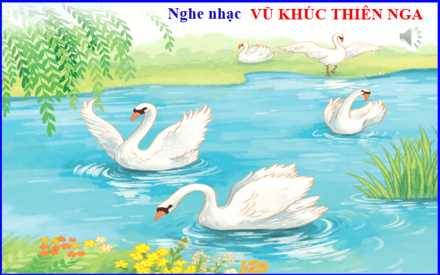 Giáo án điện tử Âm nhạc lớp 1 Kết nối tri thức Nghe nhạc: Vũ khúc thiên nga (Trích vở ba lê Hồ thiên nga) | PPT Âm nhạc 1