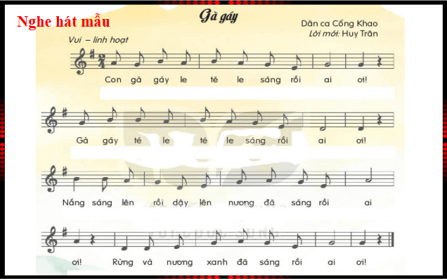 Giáo án điện tử Âm nhạc lớp 1 Kết nối tri thức Nhạc cụ: Thanh phách | PPT Âm nhạc 1