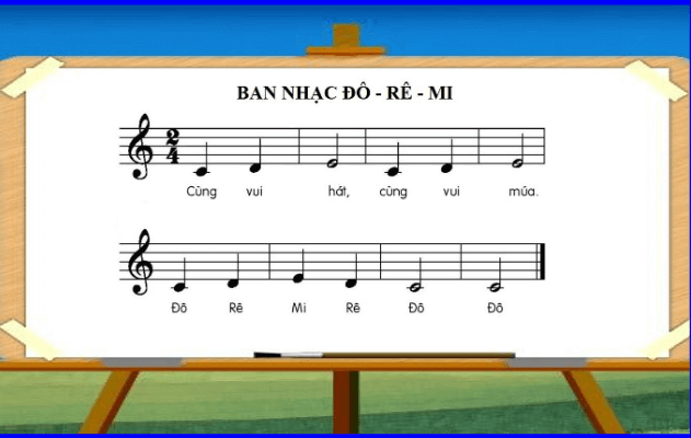 Giáo án điện tử Âm nhạc lớp 1 Kết nối tri thức Ôn tập cuối học kì I | PPT Âm nhạc 1