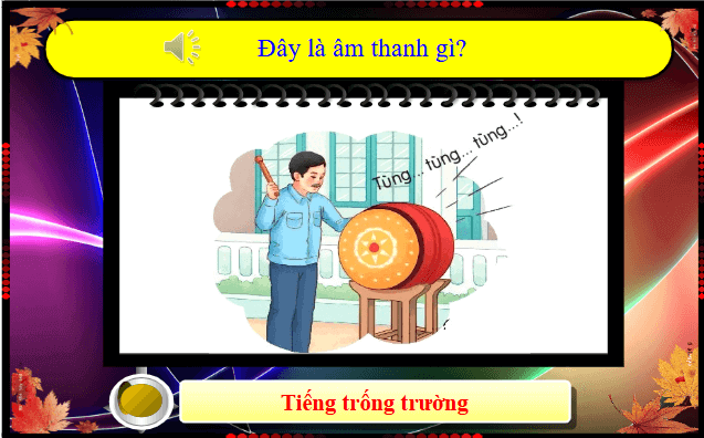 Giáo án điện tử Âm nhạc lớp 1 Kết nối tri thức Thường thức âm nhạc: Trống cái | PPT Âm nhạc 1