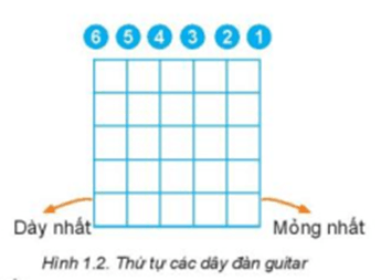 Giáo án Âm nhạc 10 Kết nối tri thức Bài 1: Giới thiệu đàn guitar và kĩ thuật bấm, gảy trên dây 5, dây 4