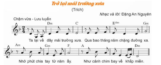 Giáo án Âm nhạc 11 Kết nối tri thức Bài 1: Lí thuyết âm nhạc: Các hợp âm của giọng Rê thứ