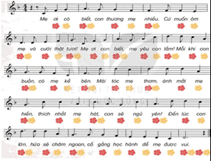 Giáo án Âm nhạc lớp 2 Kết nối tri thức Hát: Mẹ ơi có biết