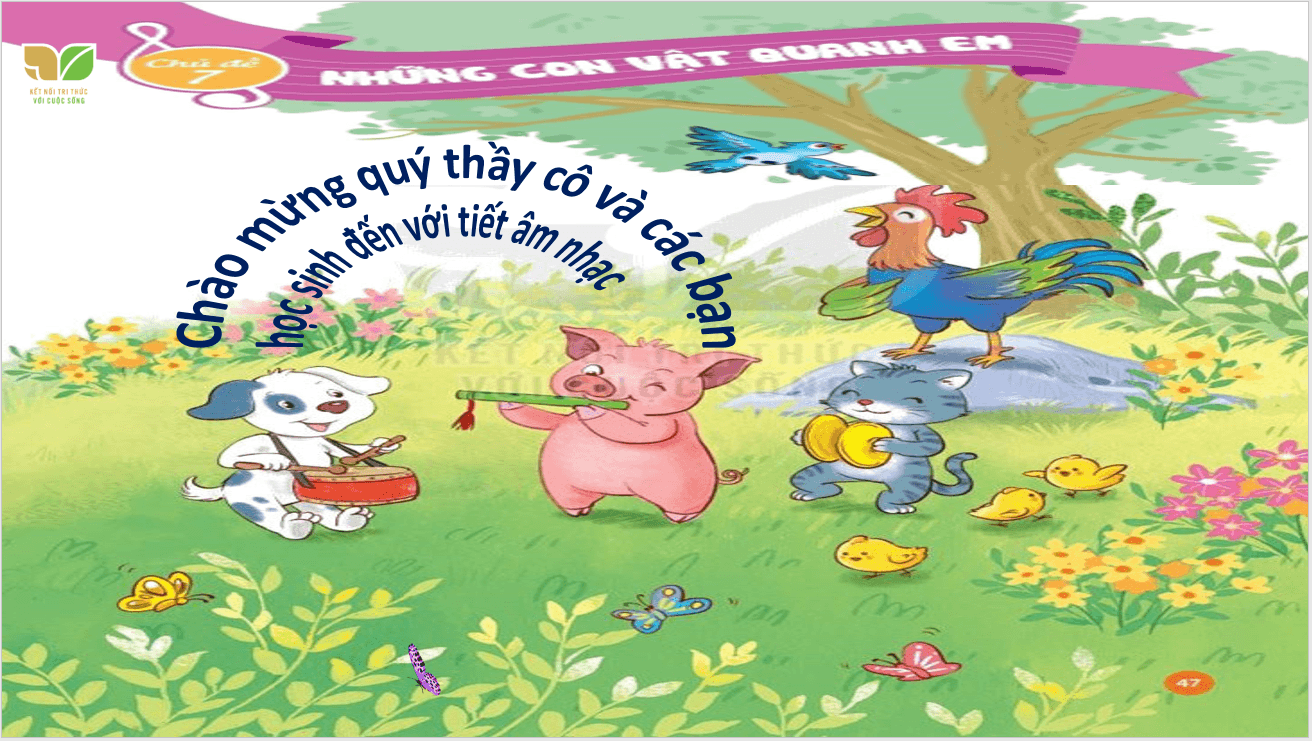 Giáo án điện tử Âm nhạc lớp 2 Kết nối tri thức Đọc nhạc: Bài số 4 | PPT Âm nhạc 2