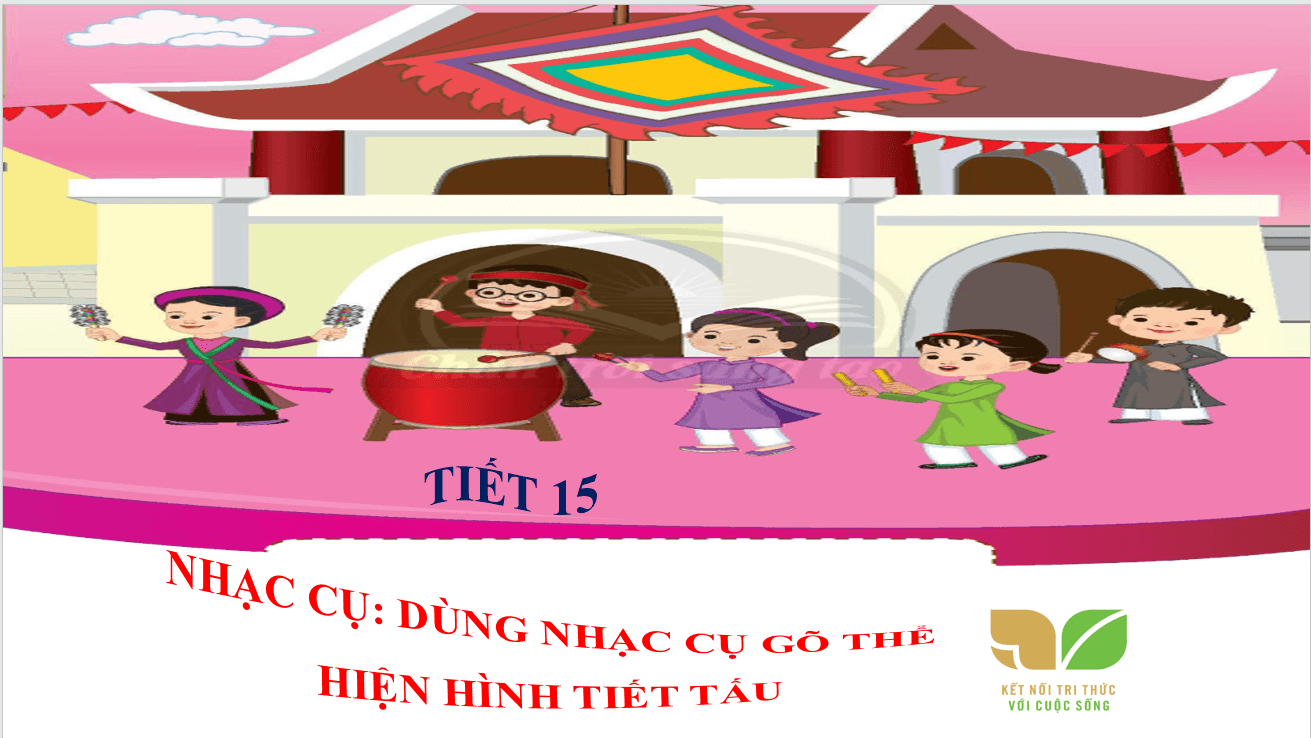 Giáo án điện tử Âm nhạc lớp 2 Kết nối tri thức Nhạc cụ: Dùng nhạc cụ gõ thể hiện hình tiết tấu trang 29 | PPT Âm nhạc 2