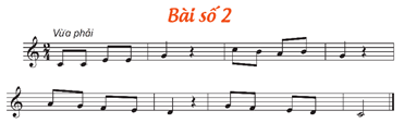 Giáo án Âm nhạc lớp 3 Kết nối tri thức Đọc nhạc: Bài số 2