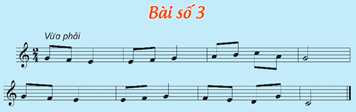 Giáo án Âm nhạc lớp 3 Kết nối tri thức Đọc nhạc: Bài số 3