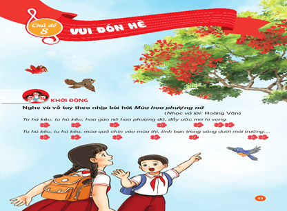 Giáo án Âm nhạc lớp 3 Kết nối tri thức Hát: Hè về vui quá