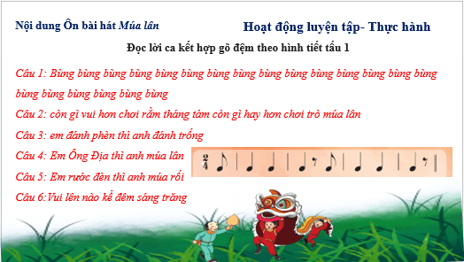 Giáo án điện tử Âm nhạc lớp 3 Kết nối tri thức Đọc nhạc: Bài số 1 | PPT Âm nhạc 3