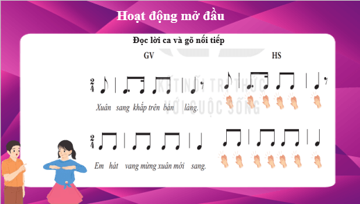 Giáo án điện tử Âm nhạc lớp 3 Kết nối tri thức Đọc nhạc: Bài số 3 | PPT Âm nhạc 3