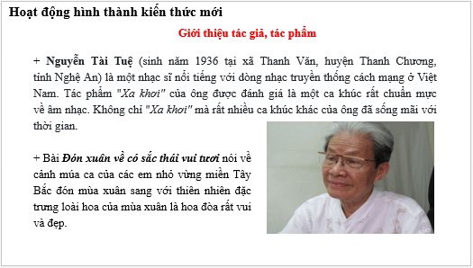 Giáo án điện tử Âm nhạc lớp 3 Kết nối tri thức Hát: Đón xuân về | PPT Âm nhạc 3