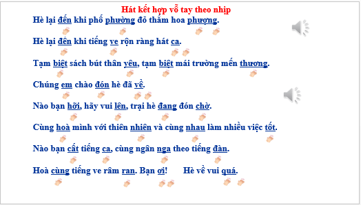 Giáo án điện tử Âm nhạc lớp 3 Kết nối tri thức Hát: Hè về vui quá | PPT Âm nhạc 3