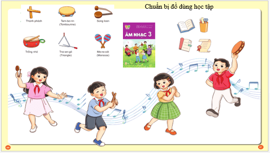 Giáo án điện tử Âm nhạc lớp 3 Kết nối tri thức Hát: Vui đến trường | PPT Âm nhạc 3