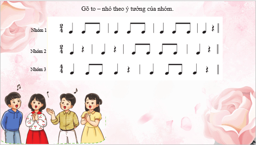 Giáo án điện tử Âm nhạc lớp 3 Kết nối tri thức Ôn tập cuối học kì I | PPT Âm nhạc 3