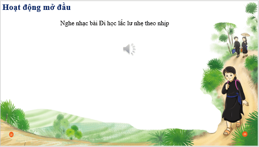 Giáo án điện tử Âm nhạc lớp 3 Kết nối tri thức Vận dụng - sáng tạo trang 24 | PPT Âm nhạc 3