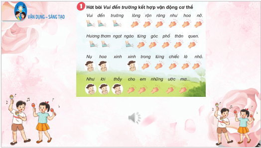 Giáo án điện tử Âm nhạc lớp 3 Kết nối tri thức Vận dụng - sáng tạo trang 24 | PPT Âm nhạc 3