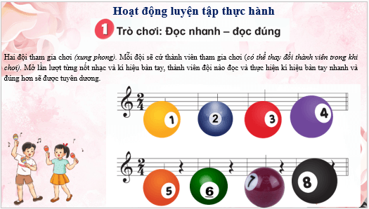 Giáo án điện tử Âm nhạc lớp 3 Kết nối tri thức Vận dụng - sáng tạo trang 40 | PPT Âm nhạc 3