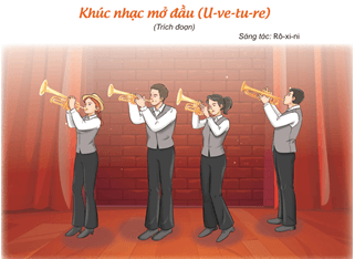 Giáo án Âm nhạc lớp 4 Kết nối tri thức Nghe nhạc: Khúc nhạc mở đầu (U-ve-tu-re)