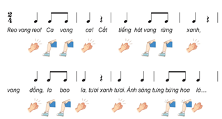 Giáo án Âm nhạc lớp 4 Kết nối tri thức Vận dụng - sáng tạo trang 53