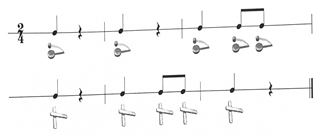 Giáo án Âm nhạc lớp 5 Kết nối tri thức Nhạc cụ: Nhạc cụ thể hiện tiết tấu và nhạc cụ thể hiện giai điệu trang 16