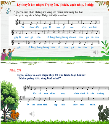 Giáo án Âm nhạc lớp 5 Kết nối tri thức Ôn tập cuối học kì 1