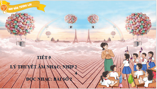 Giáo án điện tử Âm nhạc lớp 5 Kết nối tri thức Lí thuyết âm nhạc: Nhịp <sup>2</sup><sub>4</sub> | PPT Âm nhạc 5