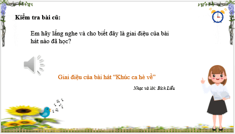 Giáo án điện tử Âm nhạc lớp 5 Kết nối tri thức Nghe nhạc: Khúc ca bốn mùa | PPT Âm nhạc 5