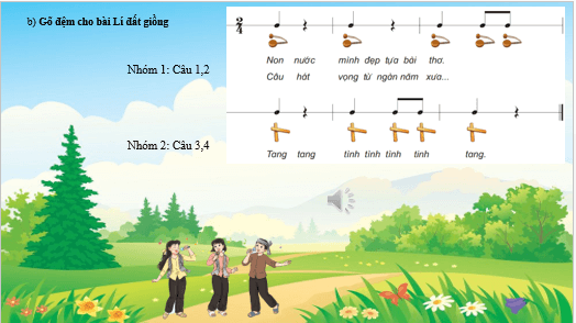 Giáo án điện tử Âm nhạc lớp 5 Kết nối tri thức Nhạc cụ: Nhạc cụ thể hiện tiết tấu và nhạc cụ thể hiện giai điệu trang 16 | PPT Âm nhạc 5