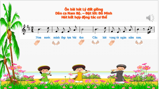 Giáo án điện tử Âm nhạc lớp 5 Kết nối tri thức Ôn tập cuối học kì 1 | PPT Âm nhạc 5