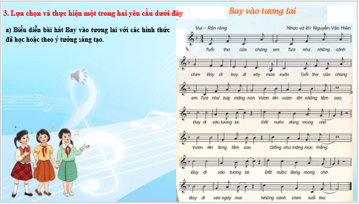 Giáo án điện tử Âm nhạc lớp 5 Kết nối tri thức Vận dụng – Sáng tạo trang 28 | PPT Âm nhạc 5