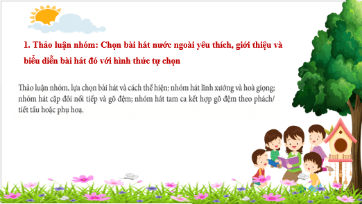 Giáo án điện tử Âm nhạc lớp 5 Kết nối tri thức Vận dụng – Sáng tạo trang 64 | PPT Âm nhạc 5