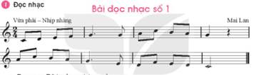 Đọc nhạc: Bài đọc nhạc số 1 