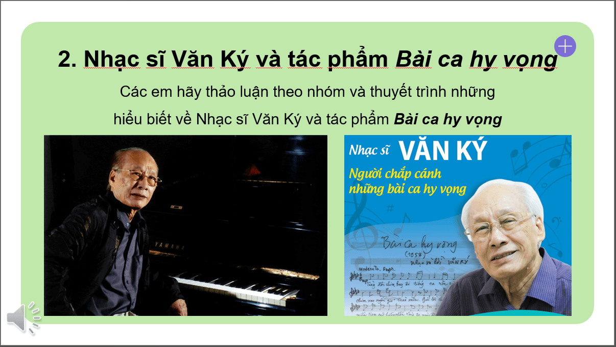 Giáo án điện tử Âm nhạc 6 Kết nối tri thức Vận dụng - sáng tạo trang 35 | PPT Âm nhạc 6
