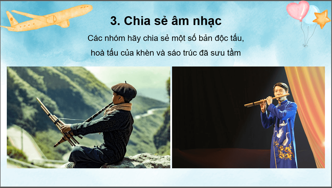 Giáo án điện tử Âm nhạc 6 Kết nối tri thức Vận dụng - sáng tạo trang 44 | PPT Âm nhạc 6
