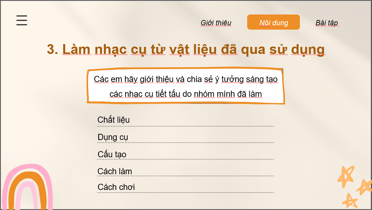Giáo án điện tử Âm nhạc 6 Kết nối tri thức Vận dụng - Sáng tạo trang 52 | PPT Âm nhạc 6