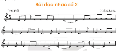 Giáo án Âm nhạc 7 Kết nối tri thức Đọc nhạc: Bài đọc nhạc số 2 