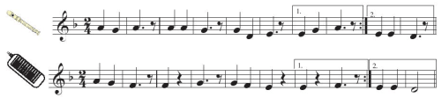 Giáo án Âm nhạc 7 Kết nối tri thức Nhạc cụ: Recorder hoặc kèn phím trang 65 