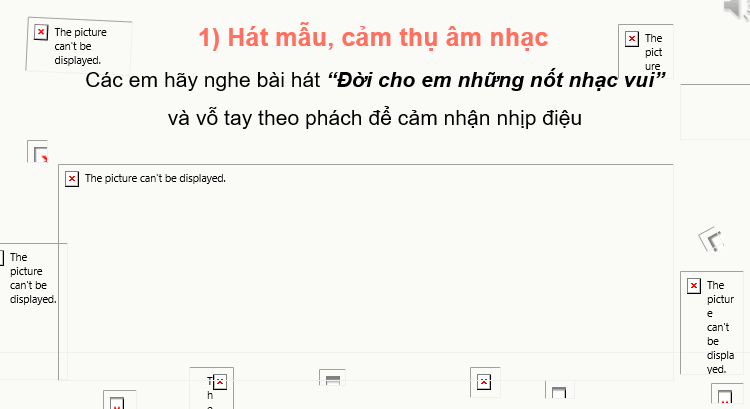 Giáo án điện tử Âm nhạc 7 Kết nối tri thức Hát: Bài hát Đời cho em những nốt nhạc vui | PPT Âm nhạc 7