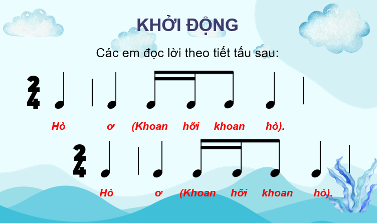 Giáo án điện tử Âm nhạc 7 Kết nối tri thức Hát: Bài hát Lí kéo chài | PPT Âm nhạc 7