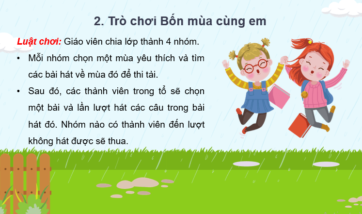 Giáo án điện tử Âm nhạc 7 Kết nối tri thức Hát: Bài hát Mưa hè | PPT Âm nhạc 7