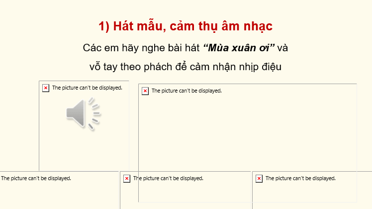 Giáo án điện tử Âm nhạc 7 Kết nối tri thức Hát: Bài hát Mùa xuân ơi | PPT Âm nhạc 7