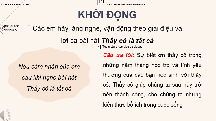 Giáo án điện tử Âm nhạc 7 Kết nối tri thức Hát: Bài hát nhớ ơn thầy cô | PPT Âm nhạc 7