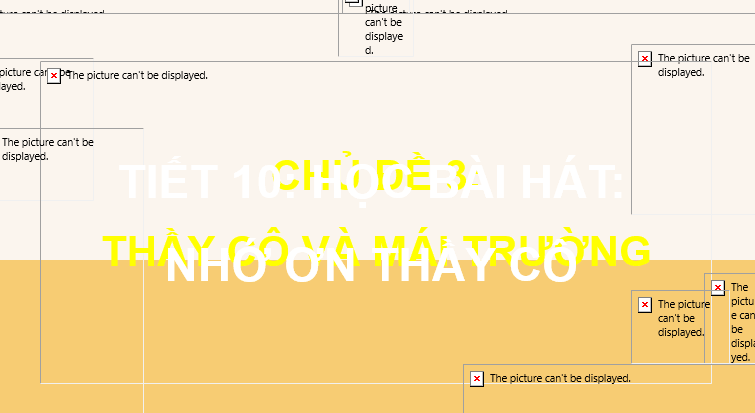 Giáo án điện tử Âm nhạc 7 Kết nối tri thức Hát: Bài hát nhớ ơn thầy cô | PPT Âm nhạc 7
